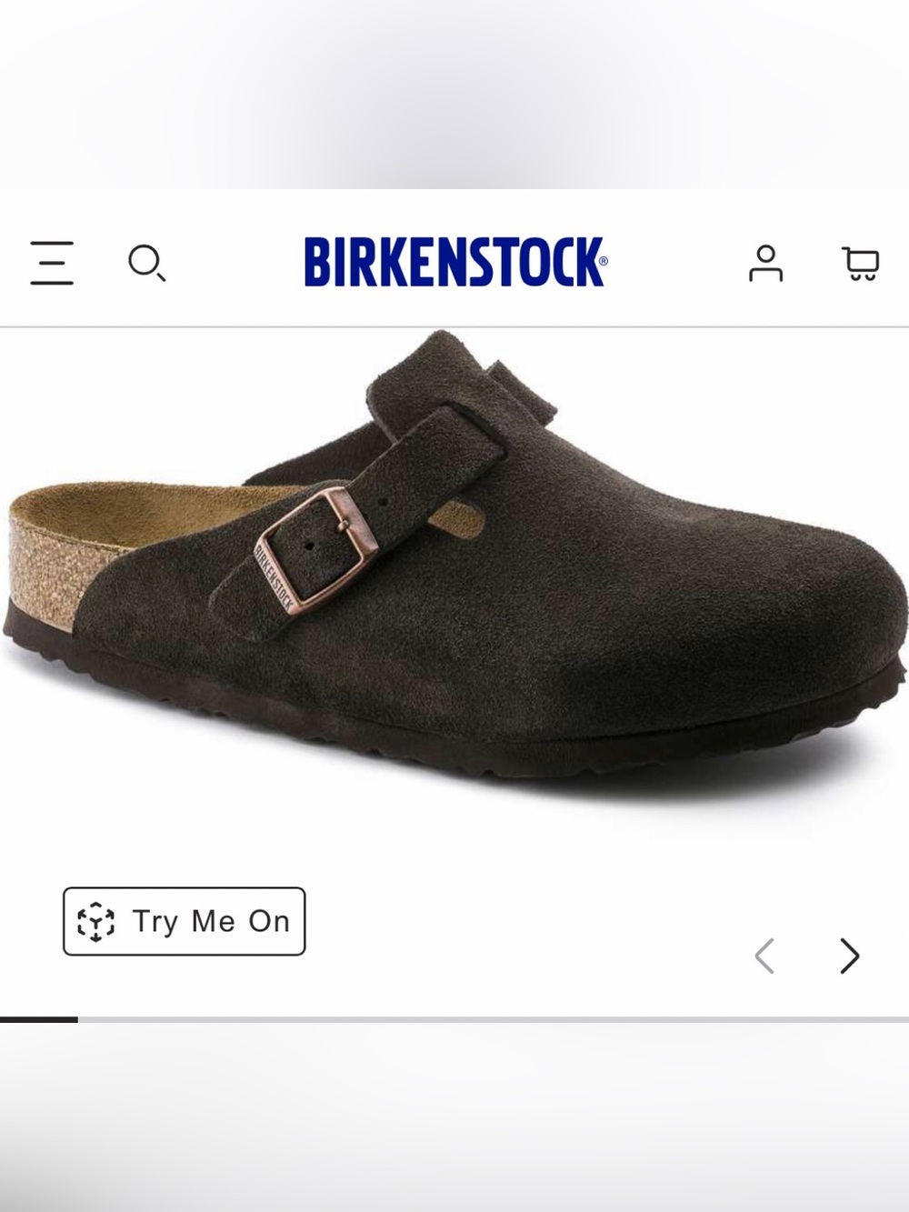 Birkenstock Clog - mocha brown suede